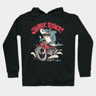 Shark Rider Motorcycle Hoodie